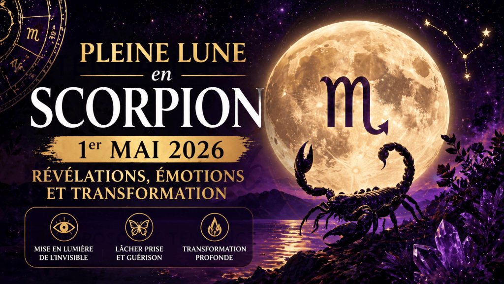 Pleine Lune des Fleurs en Scorpion