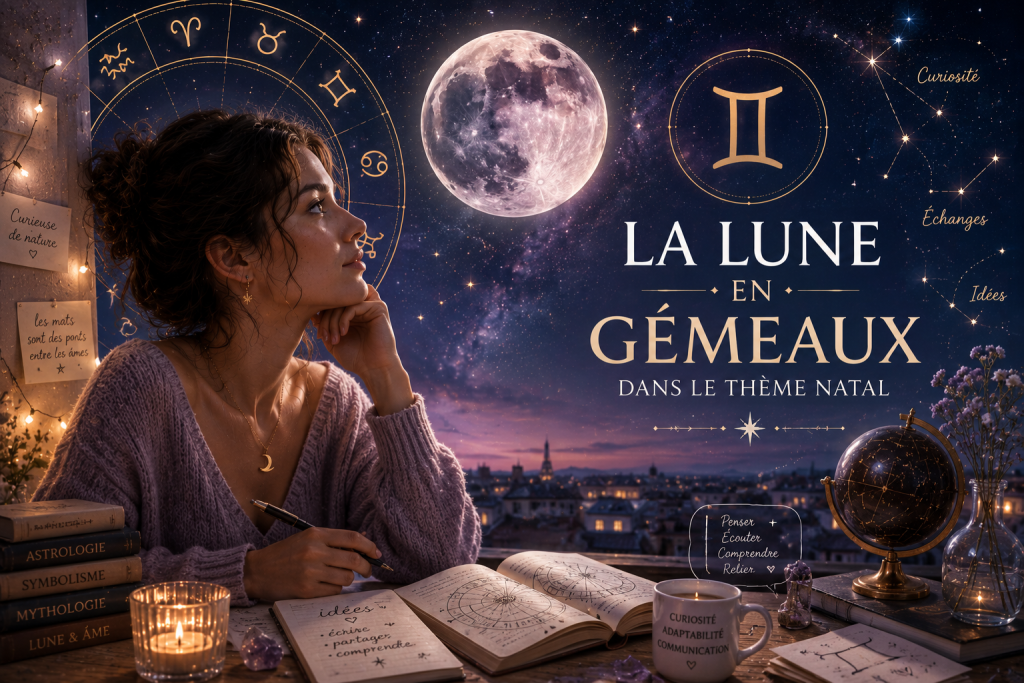 La Lune en Gémeaux dans le thème natal