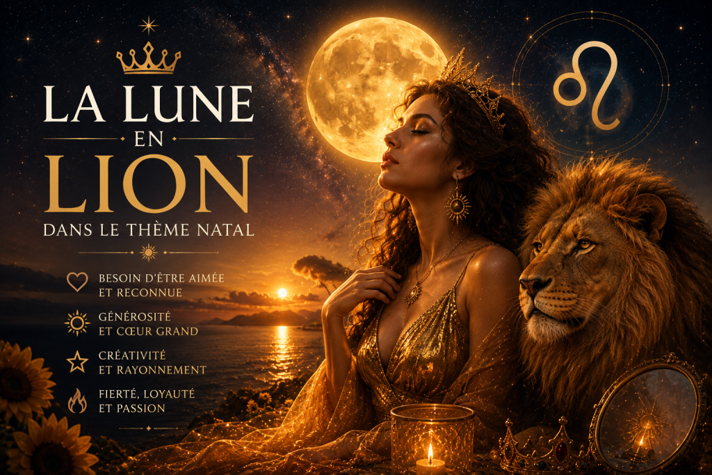 Lune en Lion dans le thème natal