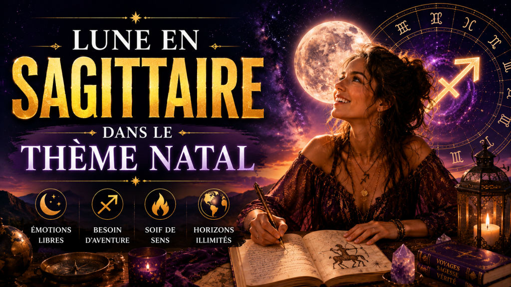 Lune en Sagittaire dans le thème natal